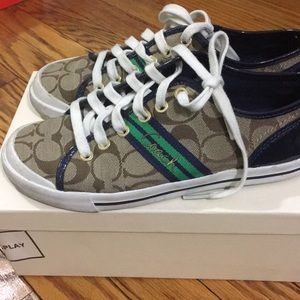 Coach sneakers, size 6.5